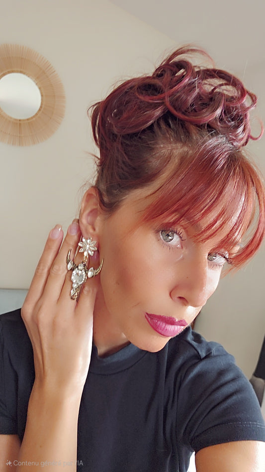 Boucles d'oreilles taureau