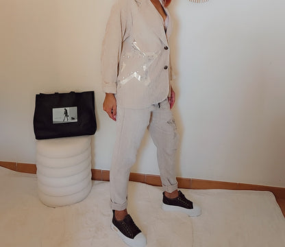 Veste blazer étoile