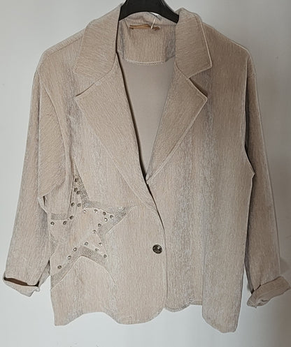 Veste blazer étoile