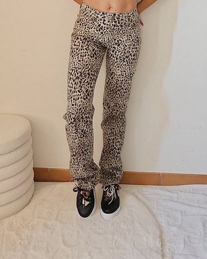 Pantalon léopard
