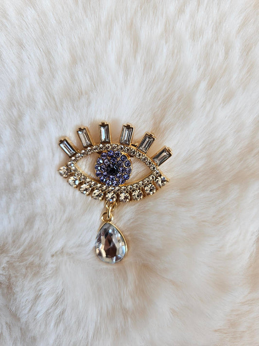 Broche en forme d'œil