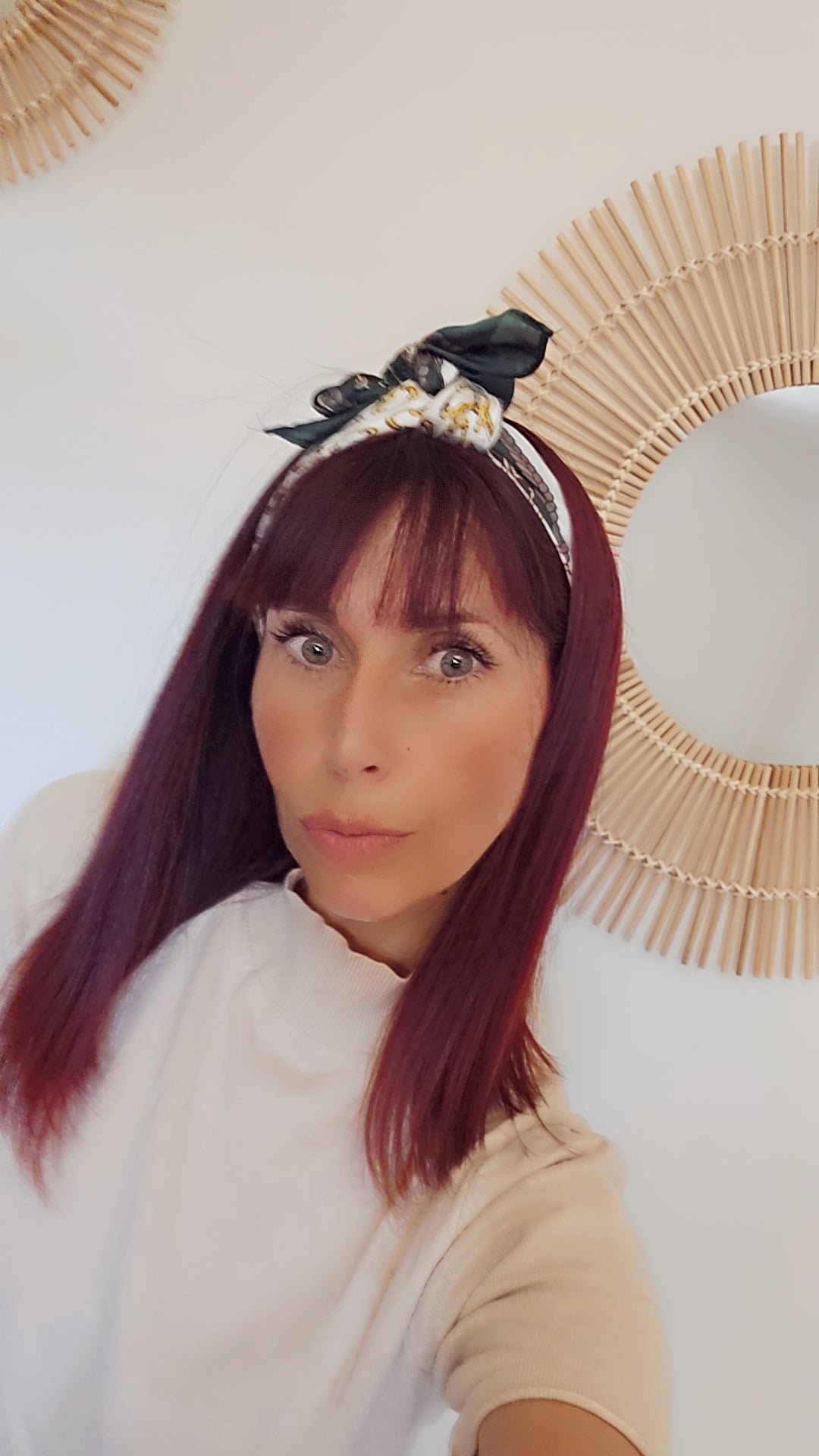 Carré de soie chaine