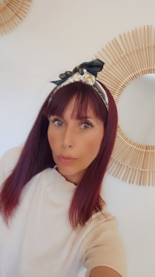 Carré de soie chaine