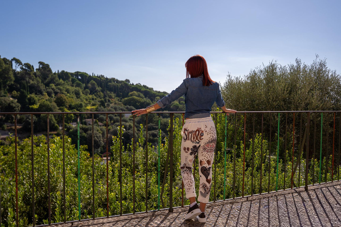 Pantalon jogg imprimé